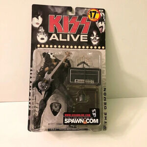 2000 KISS Band  Gene Simmons The Demon Alive McFarlane Spawn Action Figure